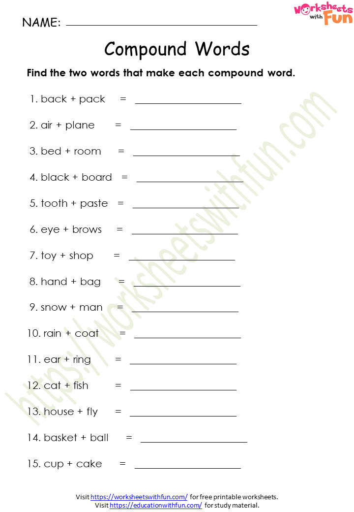 english-class-1-compound-words-worksheet-2